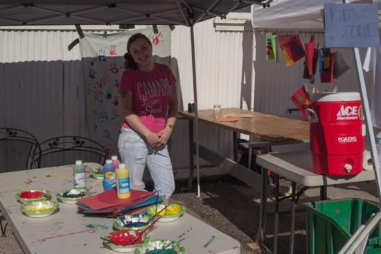 Kids Zone for Boulder Creek's 1st Farmers Market