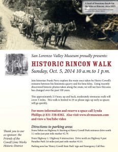 2014-10-05 SLV Historical Rincon Walk